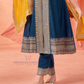 Blue Color Silk Kurti Suits In USA