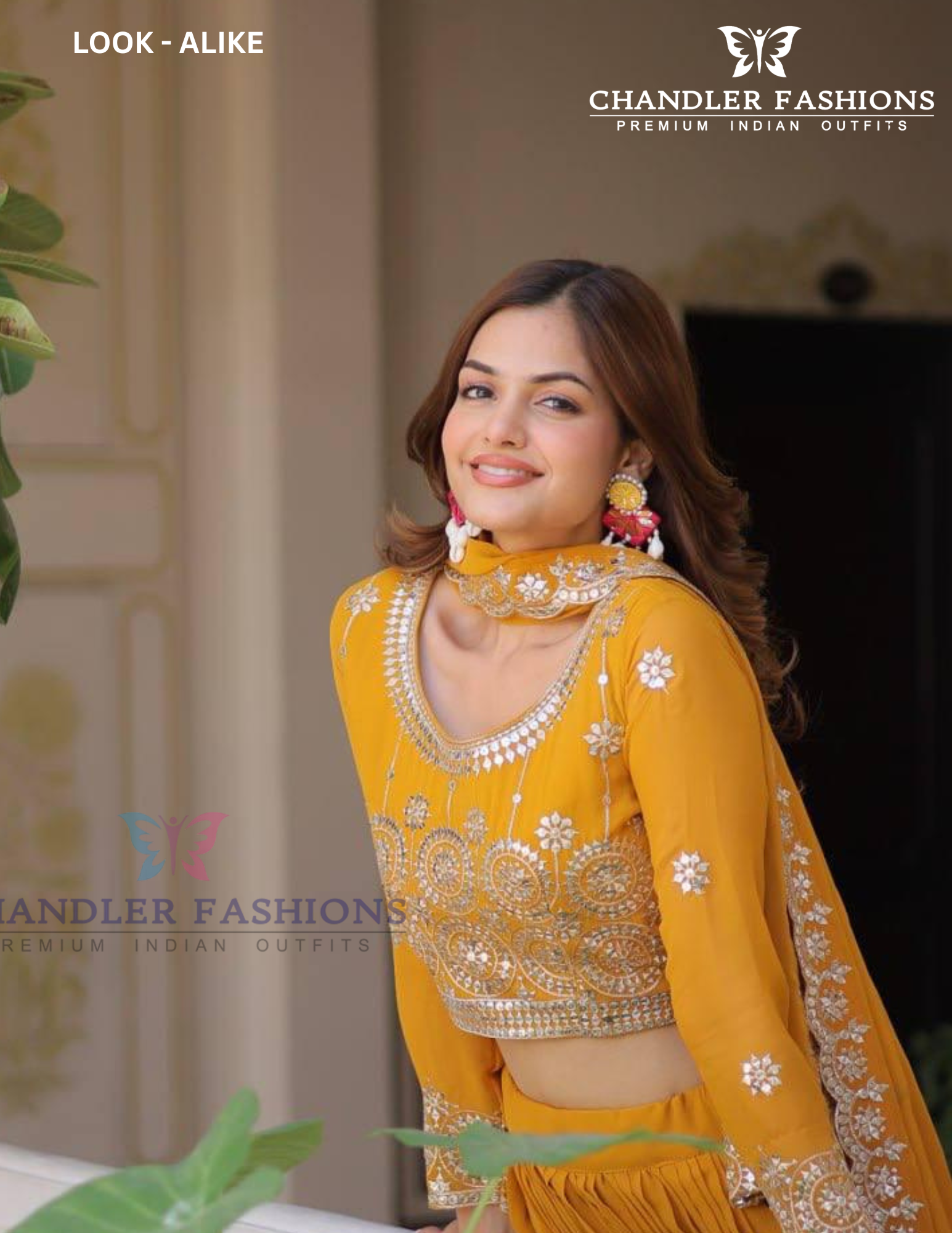 Yellow Color Lehenga Choli In Mesa