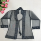 Gray Color Shurg With Choli Set In Mesa