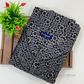 Black Color Printed Work Nighty In USA