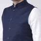 Blue & White Self Design Kurta Near Me