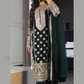 Awesome Dark Green Color Georgette With Embroidery And Sequins Work Kurti Suits For Women