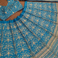 Gorgeous Sky Blue Color Mulberry silk With Sequence Embroidery Work Lehenga Choli