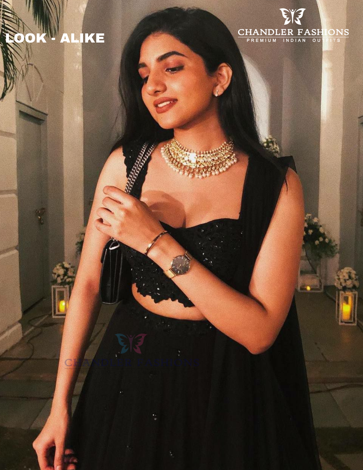 Elegant Black Color With Sequins And Thread Work  Lehenga For Women Near Me