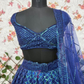 Alluring Blue Color Lehenga In Chandler