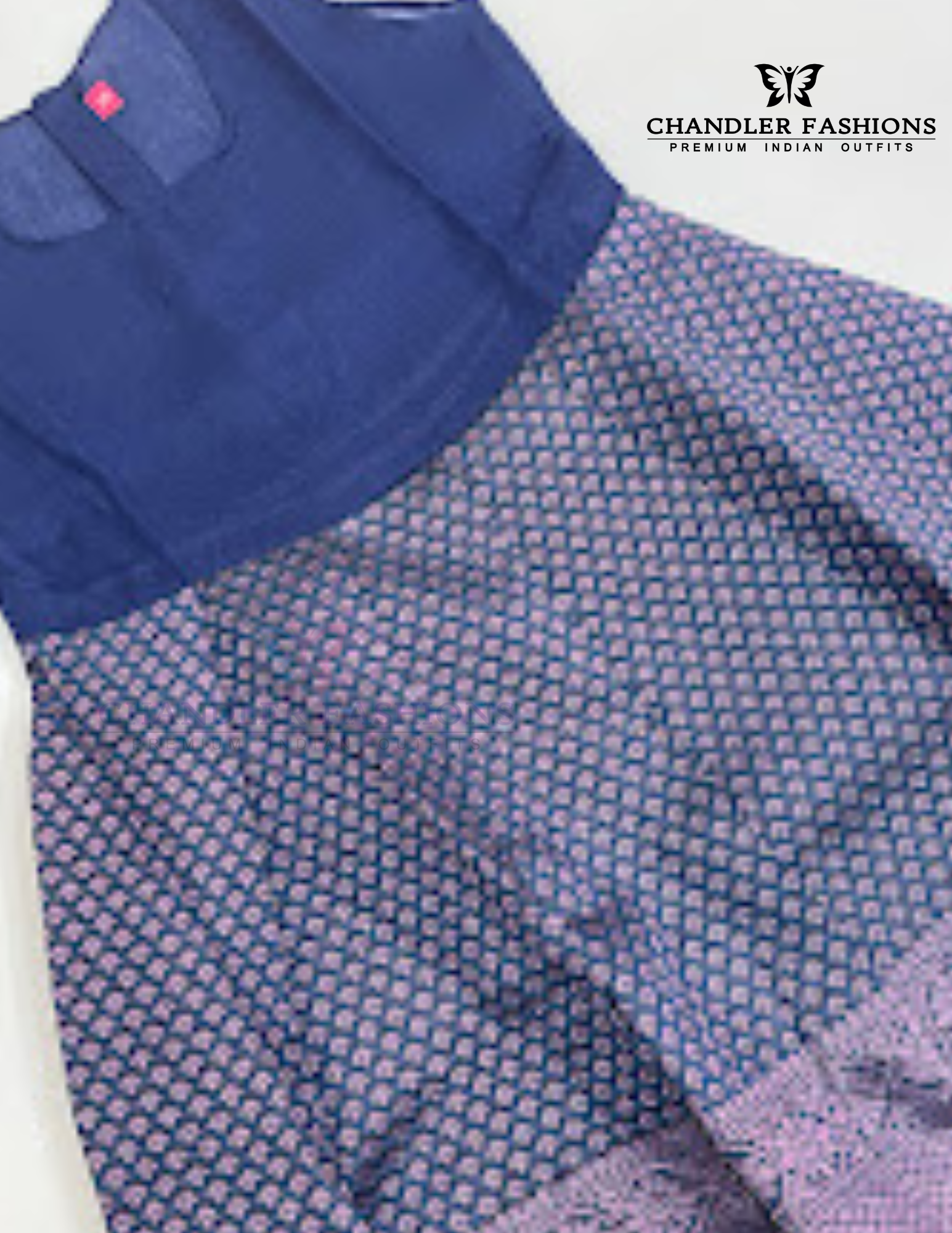 Pink Colored Silk Langa Sets In Mesa