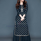 Pretty Black Color Rayon Printed Work Palazzo Suits For Women