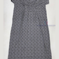 Attractive Black Color Cotton With Printed Work Nighty For Women