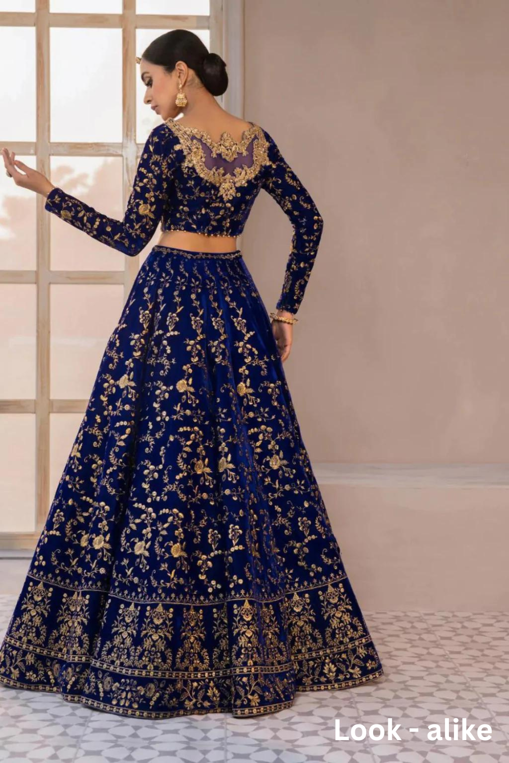 Attractive Party Wear Velvet Lehenga Choli In Phoenix