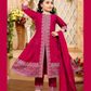 Stunning Red Colored Embroidery Work Kurti Suit For Girls