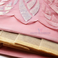 Pretty Pink Color Leaf Embroidery Work Lehenga Choli In Mesa