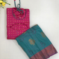 Pink Colored Silk Langa Sets With Zari Work Near Me