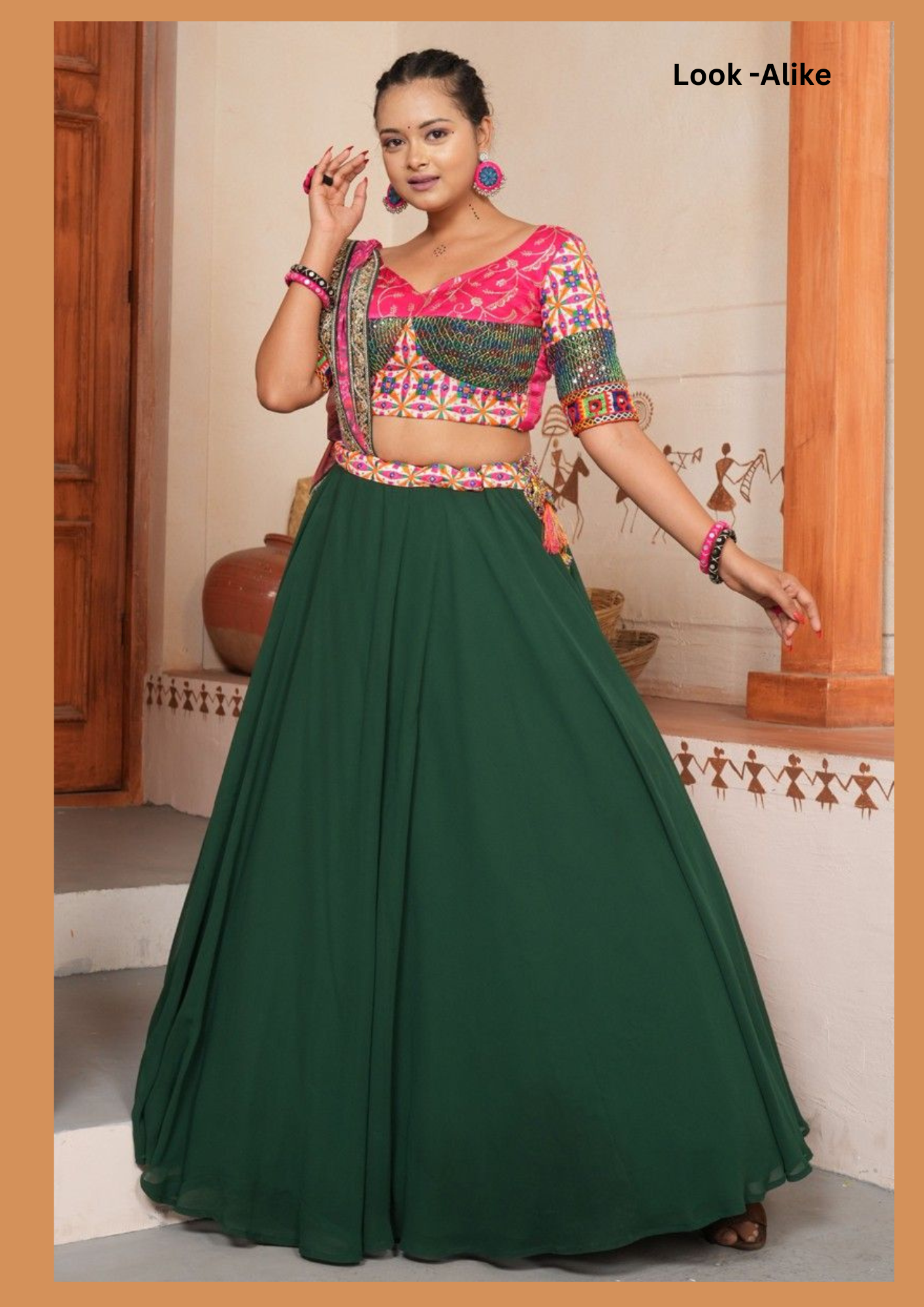 Lehenga Choli Set With Dupatta In Tucson