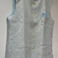 Light Blue Color Sequins Work Men's Jacket In Chandler