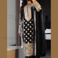 Stupendous Black Color Georgette With Embroidery And Sequins Work Kurti Suits For Women