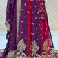 Purple Color With Thread And Sequins Work Lehenga Choli In Yuma