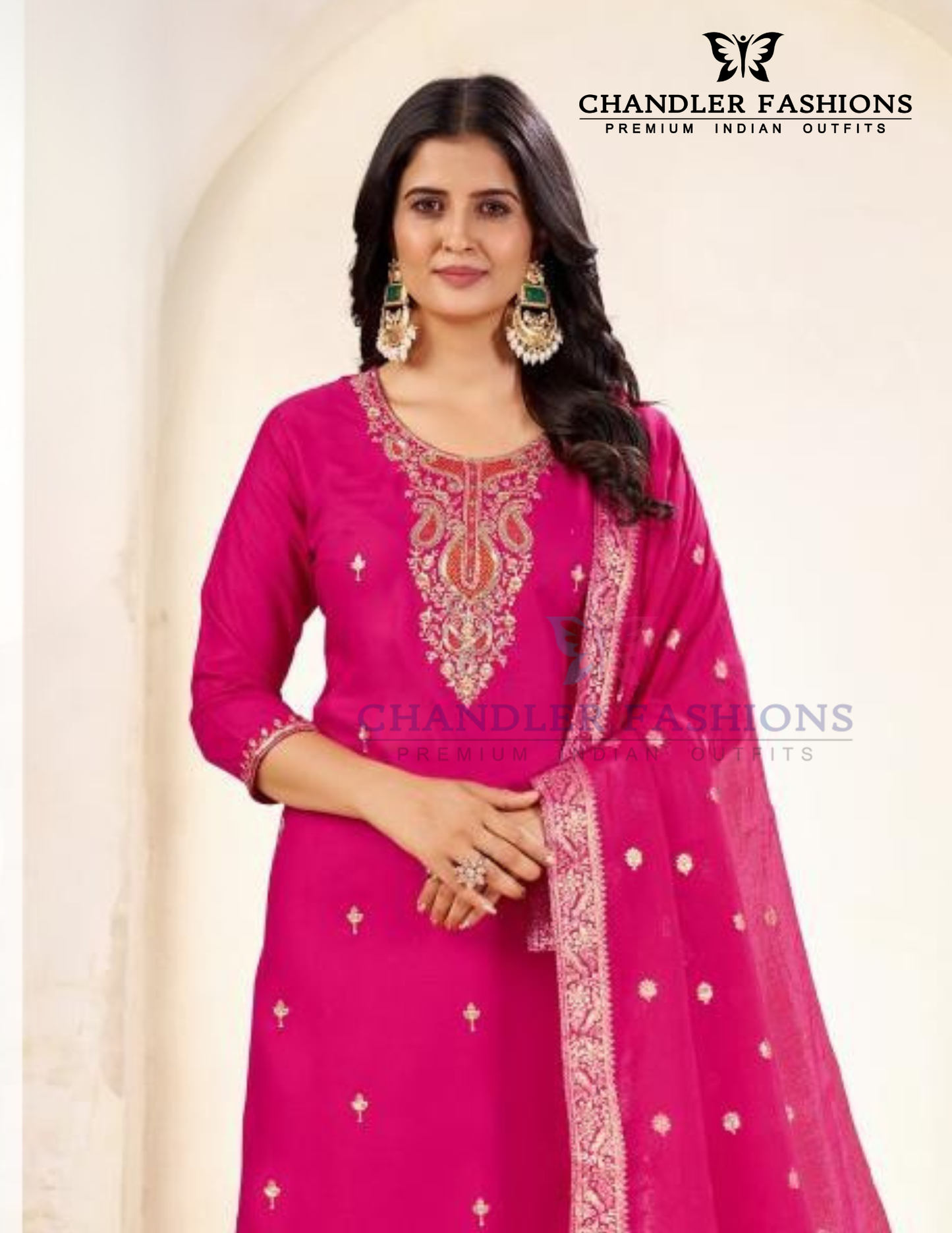 Pink Color Rayon With Thread Work Salwar Suits In USA 