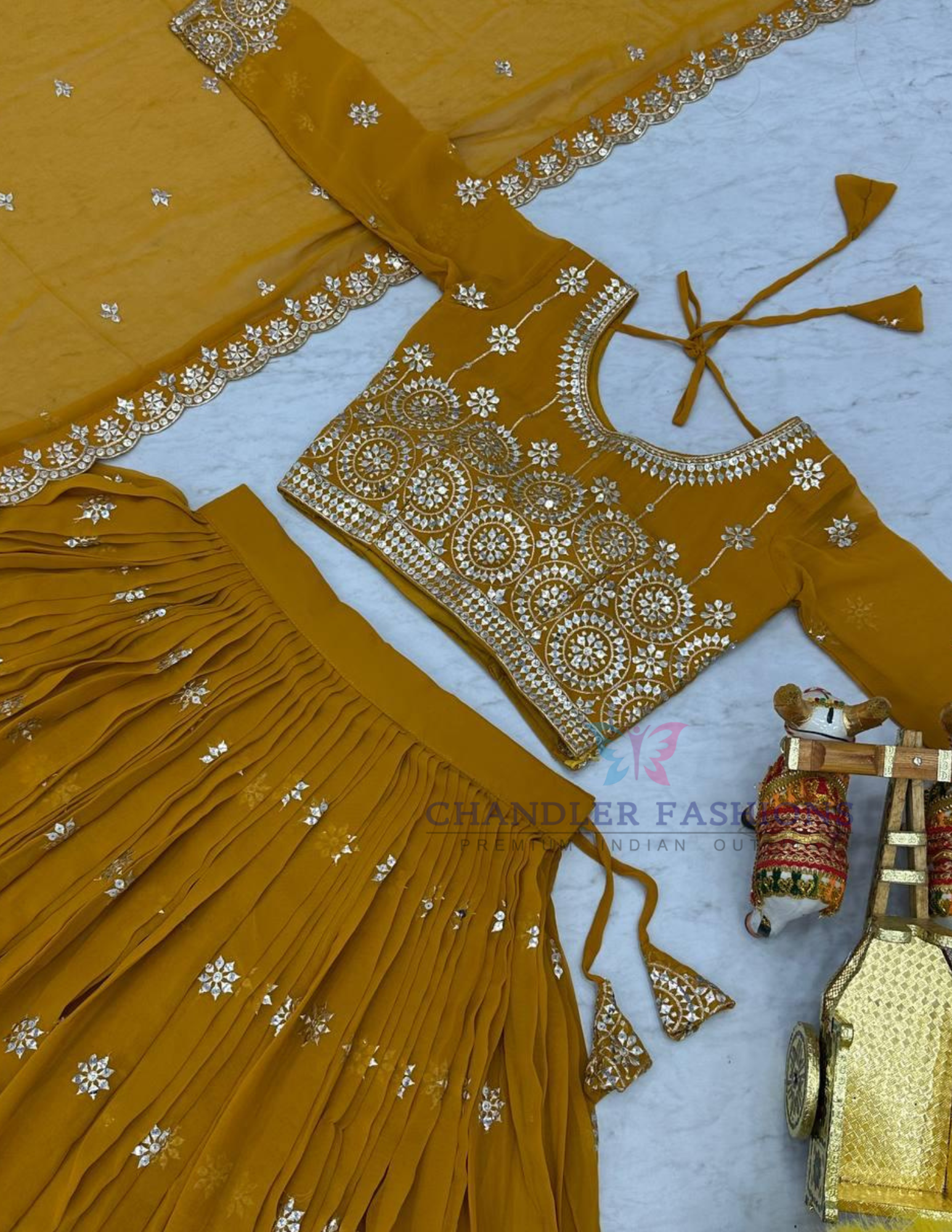 Georgette Lehenga Choli In Arizona