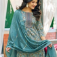 Mint Green Color Rayon Fancy Embroidery Work Salwar Suits Near Me
