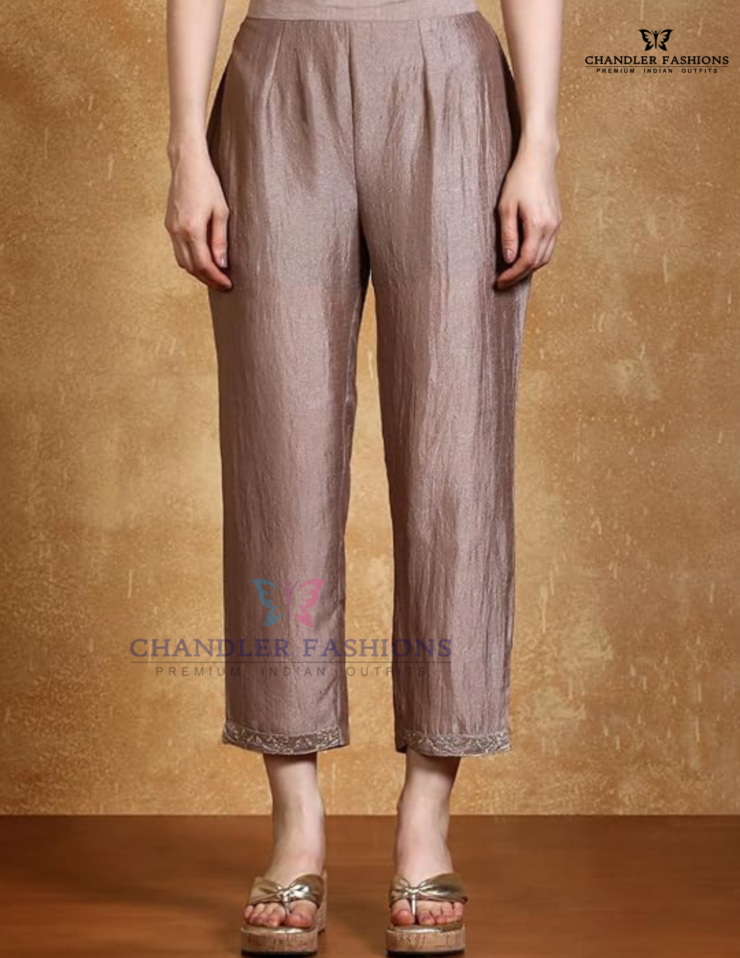 Purple Color Silk Blend With Embroidery Work Salwar Suits In Mesa