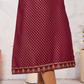 Elegant Rayon Kurti With Zari  Thread Embroidery Work In USA