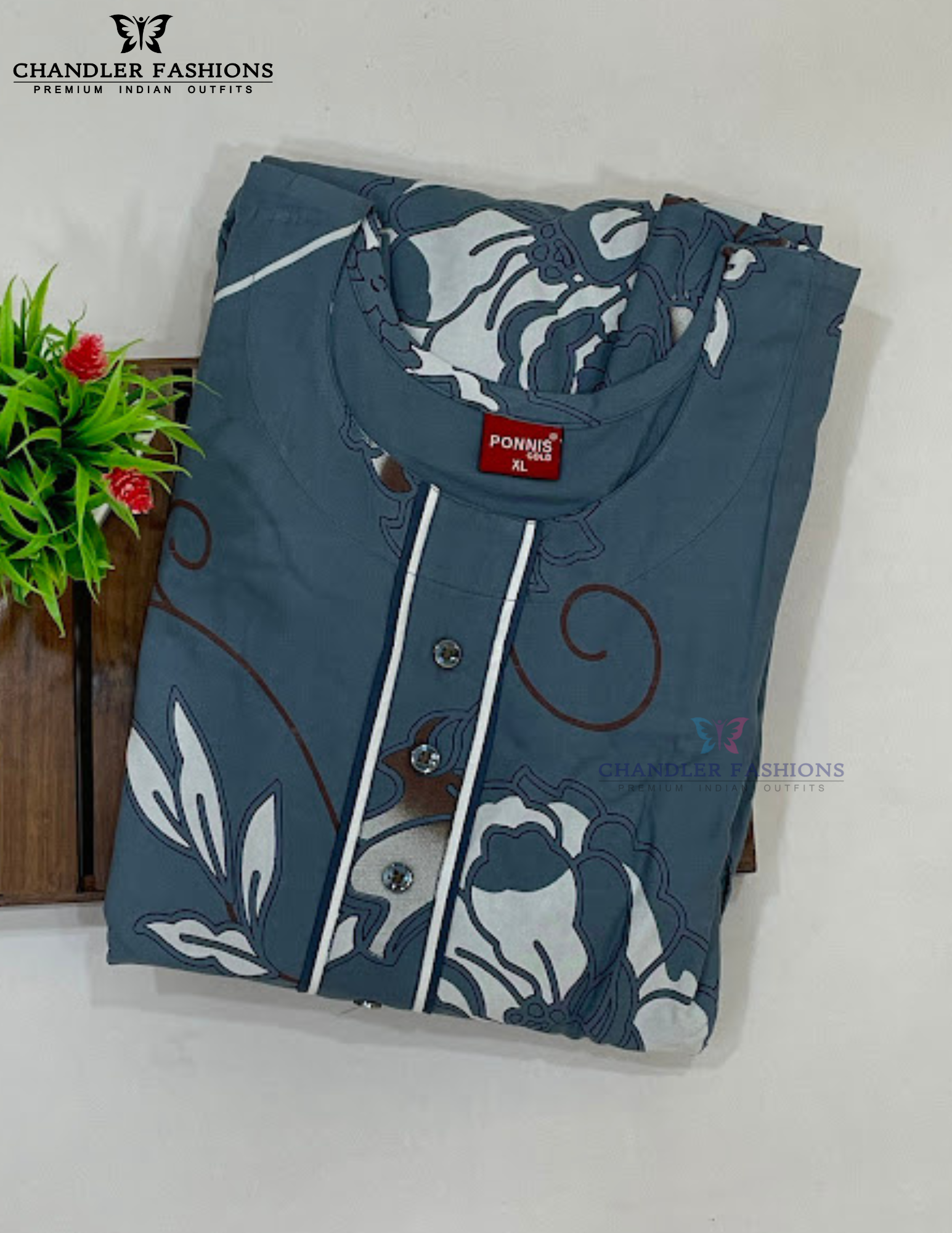 Elegant Gray Color Nighty In USA