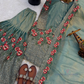 Amazing Light Green Color Sequins Work Sharara Suits In Peoria