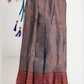 Purple Colored Silk Langa Sets With Zari Work In Tempe