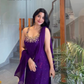 Purple Color Georgette Embroidery And Sequins Work Palazzo Suits Near me
