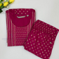 Wonderful Pink Embroidery Suits With Pocket For Women Near Me