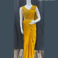 Gorgeous Yellow Color Ready To Wear One Minute Designer Saree For Women