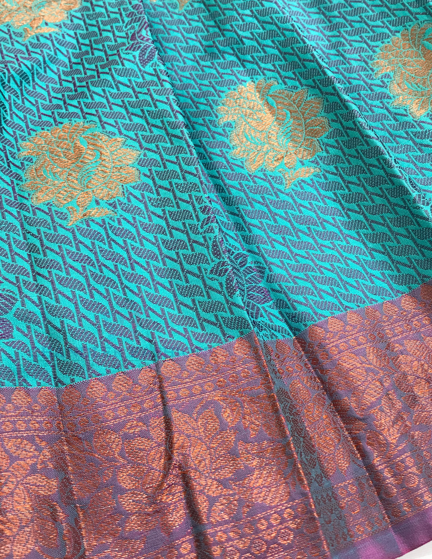 Pink Colored Silk Langa Sets With Zari Work In Tempe