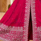 Stunning Red Colored Embroidery Work Kurti Suit In USA