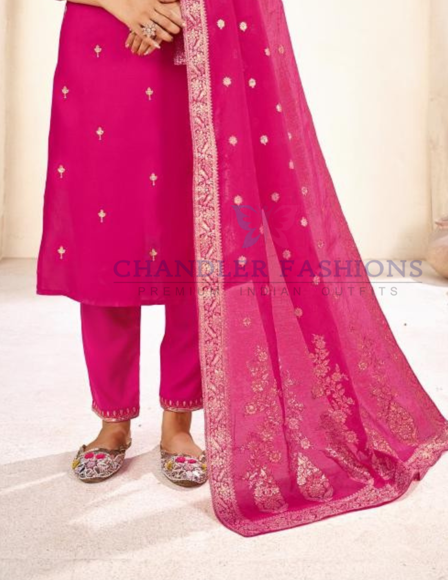 Attractive Pink Color Salwar Suits In Mesa
