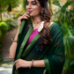Attractive Pink Color Poly Cotton Zari Border Lehenga Choli With Dupatta Near Me