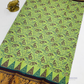  Green Color Cotton Saree With Zari Work For Women In USA