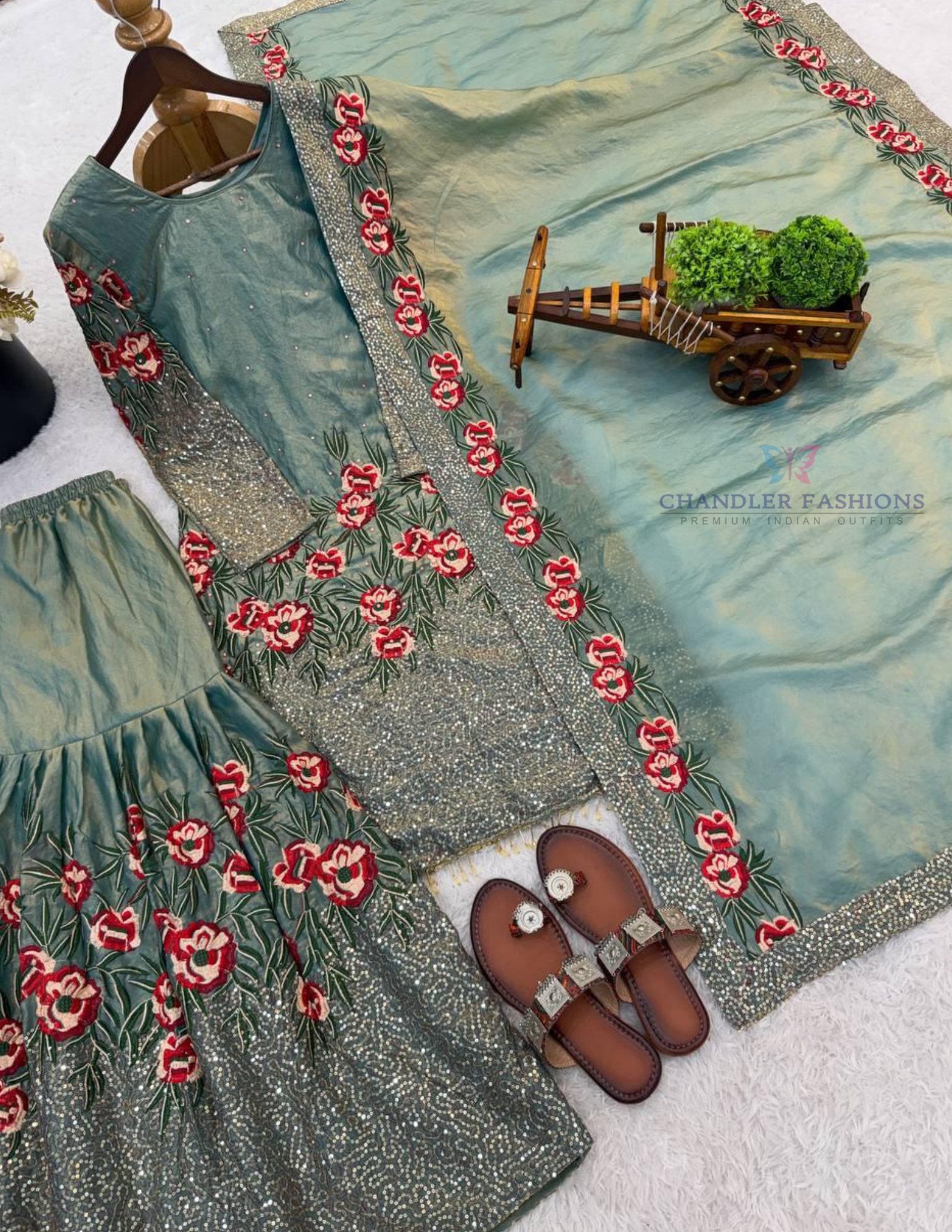 Silk Sharara Suits In Suncity