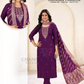 Wonderful Purple Color Rayon With Thread Work Salwar Suits Near Me