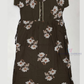Gorgeous Brown Color Rayon With Printed Work Nighty For Women
