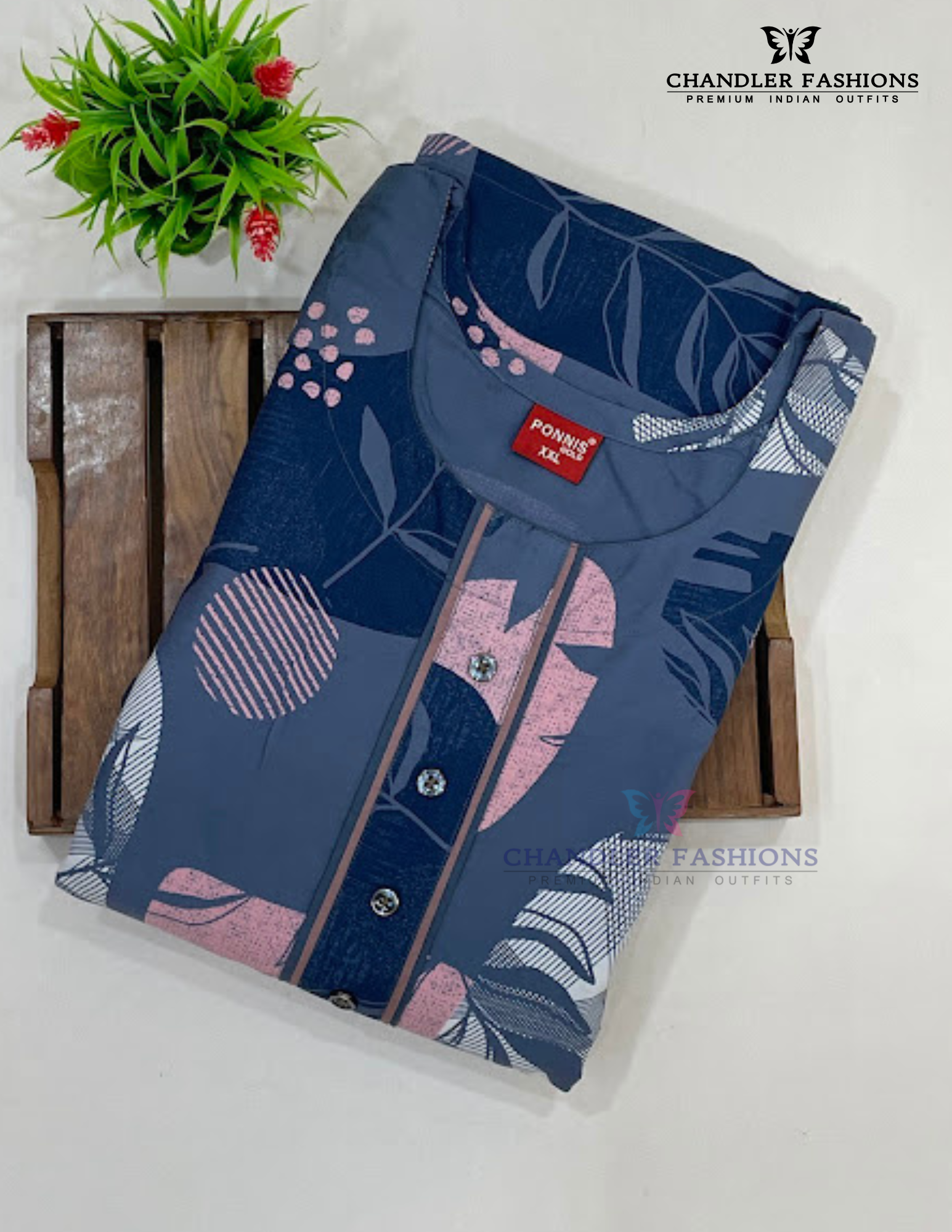 Gray Color Printed Work Nighty In USA