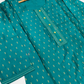 Rama Green Color Sequins And Printed Design Kurti In Suncity