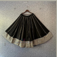 Charming Black Color Rayon With Sequins Work Skirts For Women