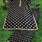 Black Color Rayon Printed Work Palazzo Suits In Chandler