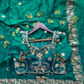 Satin With Embroidery And Sequins Work Saree In USA