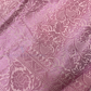Gray And Pink Colored Self Design Silk Langa Sets In Mesa