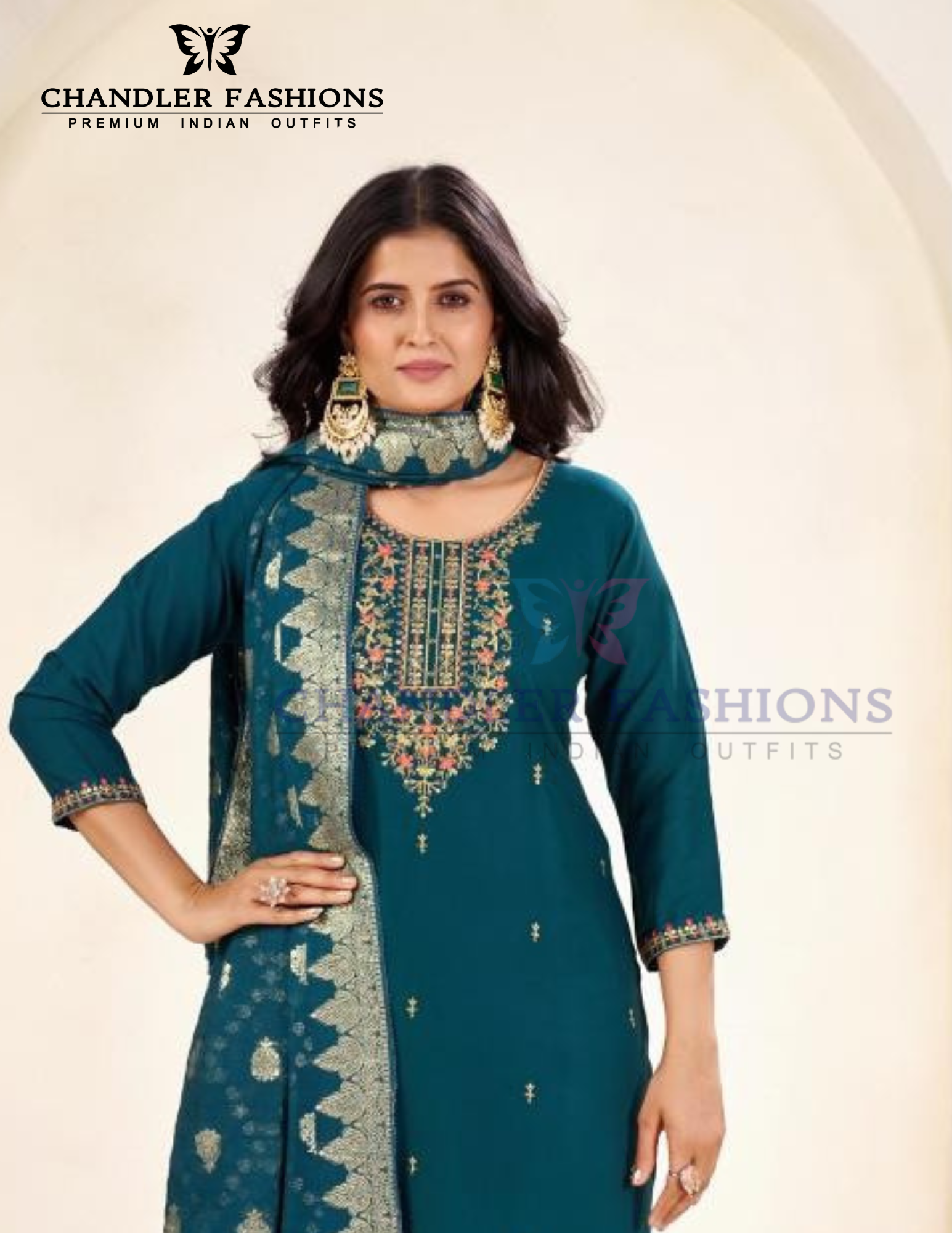 Blue Color Rayon With Thread Work Salwar Suits In Mesa