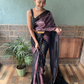 Dazzling Pink Color Double Shade Georgette Saree Near Me