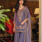   Embroidery And Beads Work Palazzo Suits And Dupatta In USA
