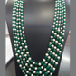 Amazing Green Color Pearl Beaded Mala Near Me