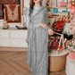 Charming Gray Color Heavy Georgette With Sequins Embroidery Work Party Wear Saree Near Me